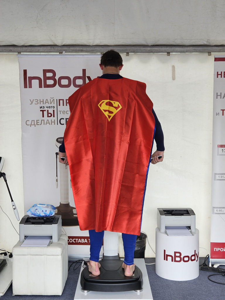 InBody на Забеге 2030 и Велогонке в Лужниках | 10 августа